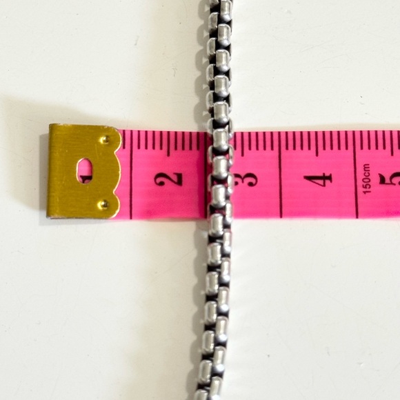 David Yurman 3.6mm Box Chain Necklace .925 18K Gold Hangtag - Picture 6 of 6